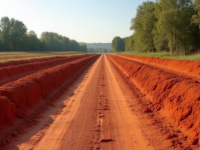 Graded site after S&G foundation prep
